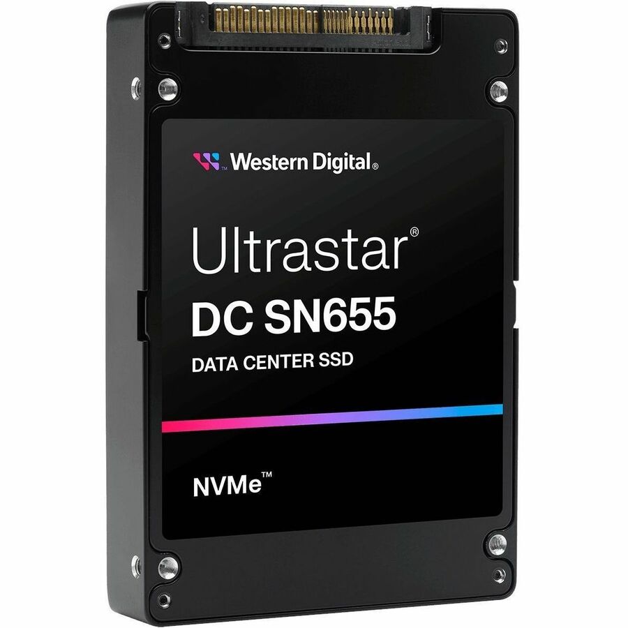 WD Ultrastar DC SN655 WUS5EA176ESP7E1 7.68 TB Solid State Drive - U.3 15 mm Internal - PCI Express NVMe (PCI Express NVMe 4.0) — 0TS2459