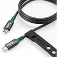 Plugable USB C to USB C Cable, 240W USB C Charging Cable 20Gbps, 4K 120Hz, 8K 60Hz — USBC-240W-1M