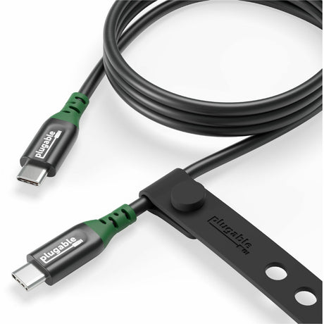 Plugable USB C to USB C Cable, 240W USB C Charging Cable 20Gbps, 4K 120Hz, 8K 60Hz — USBC-240W-1M