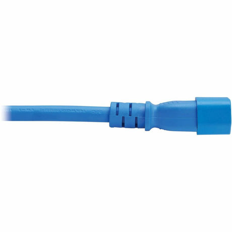 Eaton Tripp Lite Series Power Cord, C14 to C21 - Heavy-Duty, 15A, 250V, 14 AWG, 2.5 ft. (0.76 m), Blue — P037-2P5-ABL