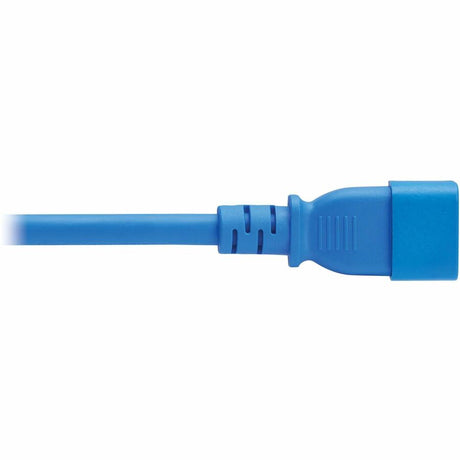 Eaton Tripp Lite Series Power Cord, C14 to C21 - Heavy-Duty, 15A, 250V, 14 AWG, 2.5 ft. (0.76 m), Blue — P037-2P5-ABL