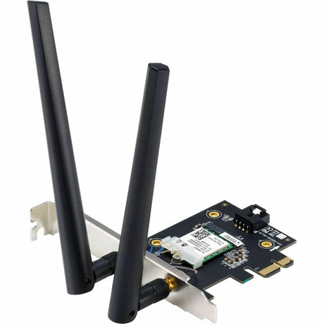 Asus PCE-BE6500 IEEE 802.11be Bluetooth 5.4 Tri Band Wi-Fi/Bluetooth Combo Adapter for Desktop Computer, Motherboard -TAA-compliant — PCE-BE6500
