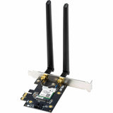 Asus PCE-BE6500 IEEE 802.11be Bluetooth 5.4 Tri Band Wi-Fi/Bluetooth Combo Adapter for Desktop Computer, Motherboard -TAA-compliant — PCE-BE6500