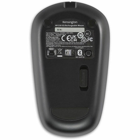 Kensington MY230 EQ Rechargeable Mouse - Wireless - Midsize — K75303NA