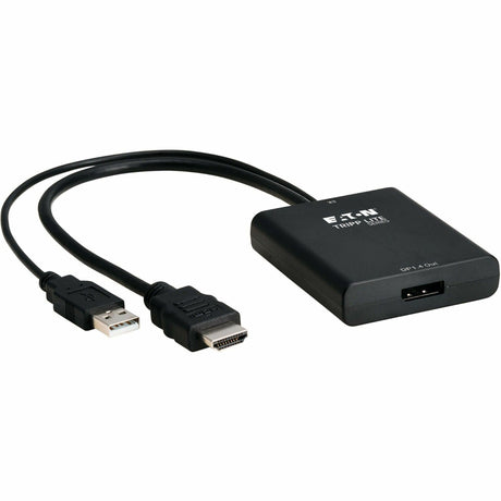 Eaton Tripp Lite Series 8K HDMI to DisplayPort Active Converter (M/F) with USB Power, 1 ft. (0.3 m) — P130-06N-DP-8K