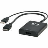 Eaton Tripp Lite Series 8K HDMI to DisplayPort Active Converter (M/F) with USB Power, 1 ft. (0.3 m) — P130-06N-DP-8K