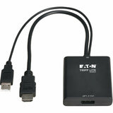 Eaton Tripp Lite Series 8K HDMI to DisplayPort Active Converter (M/F) with USB Power, 1 ft. (0.3 m) — P130-06N-DP-8K