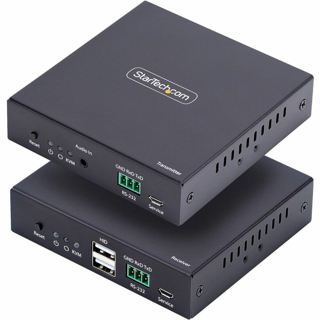 StarTech.com HDMI KVM Extender Over IP Network, 4K 60Hz, Driverless, HDMI and USB Over Ethernet/CAT6, AVoIP, Transmitter/Receiver Kit — IH2006-KVM-EXTENDER