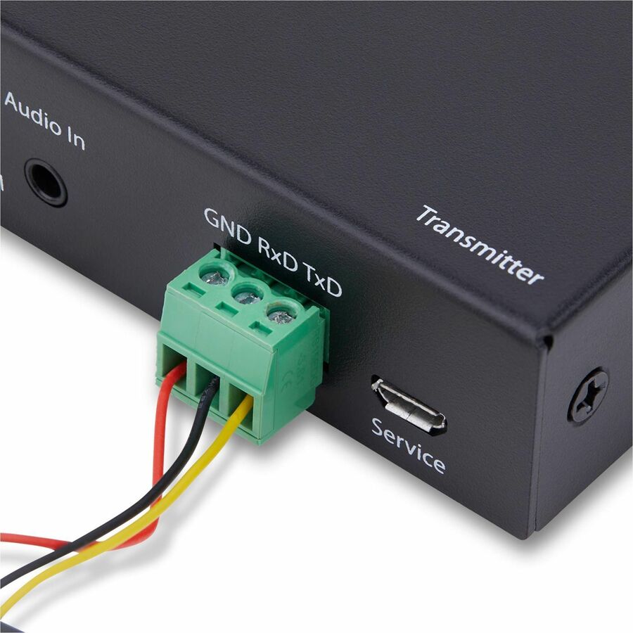StarTech.com HDMI KVM Extender Over IP Network, 4K 60Hz, Driverless, HDMI and USB Over Ethernet/CAT6, AVoIP, Transmitter/Receiver Kit — IH2006-KVM-EXTENDER
