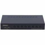 StarTech.com 8-Port HDMI KVM Switch with 1U Rack Mount Kit, 4K 60Hz HDMI 2.0, Push-Button & Hotkey Switching, TAA Compliant — R8AH202-KVM-SWITCH