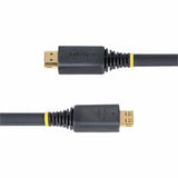 StarTech.com 20ft (6m) Active High Speed HDMI Cable with Gripping Connectors, 4K 60Hz/1440p 144Hz 18Gbps, UHD HDMI 2.0 Cord, TPE Jacket — HDMI2-CABLE-GRIP-20F