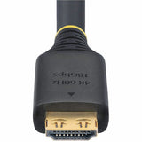 StarTech.com 20ft (6m) Active High Speed HDMI Cable with Gripping Connectors, 4K 60Hz/1440p 144Hz 18Gbps, UHD HDMI 2.0 Cord, TPE Jacket — HDMI2-CABLE-GRIP-20F