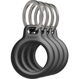 Belkin Secure Holder with Key Ring for AirTag 4-Pack — MSC001btBK