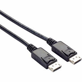 Black Box DisplayPort 1.2 Cable with Latches - Male/Male, 4K 60Hz, 3-ft. (0.9-m) — VCB-DP2-0003-MM-R2