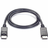 Black Box DisplayPort 1.2 Cable with Latches - Male/Male, 4K 60Hz, 3-ft. (0.9-m) — VCB-DP2-0003-MM-R2