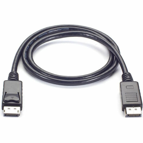 Black Box DisplayPort 1.2 Cable with Latches - Male/Male, 4K 60Hz, 3-ft. (0.9-m) — VCB-DP2-0003-MM-R2