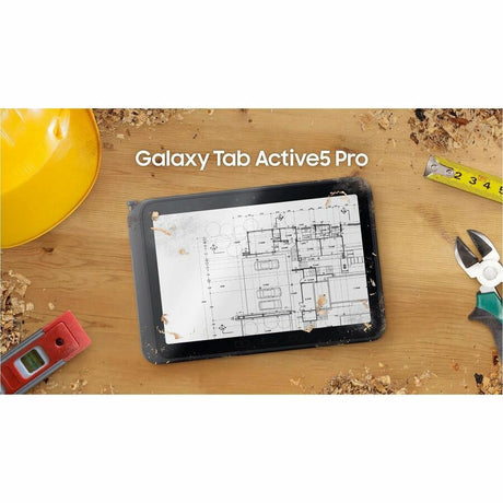 Samsung Galaxy Tab Active5 Pro 5G Enterprise Edition Rugged Tablet - 10.1" WUXGA - Qualcomm SM7635 Snapdragon 7s Gen 3 (4 nm) Octa-core - 8 GB - 256 GB Storage - 5G - Green — SM-X358UZGEN14