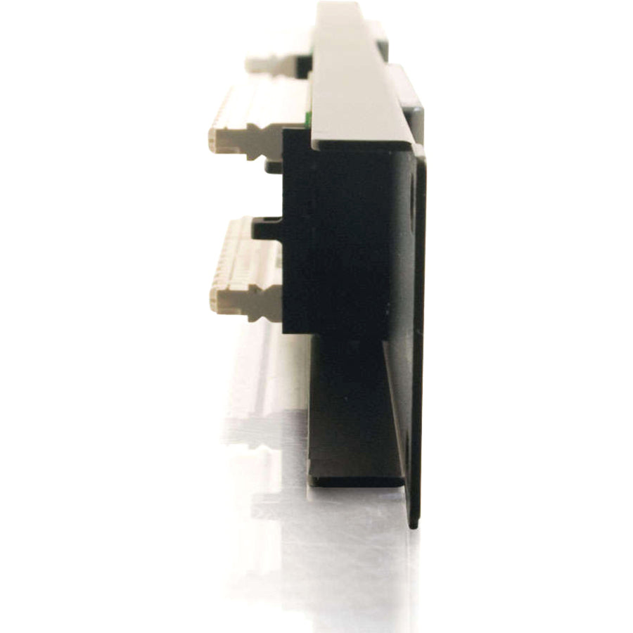 C2G 12-Port Cat5E 110-Type Patch Panel — 03850