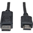Eaton Tripp Lite Series DisplayPort to HDMI Adapter Cable (M/M), 10 ft. (3.1 m), TAA — P582-010
