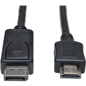 Eaton Tripp Lite Series DisplayPort to HDMI Adapter Cable (M/M), 10 ft. (3.1 m), TAA — P582-010
