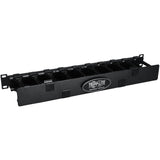 Eaton Tripp Lite Series SmartRack 1U High Capacity Horizontal Cable Manager - Finger duct with dual-hinge cover — SRCABLEDUCT1UHD