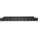 Eaton Tripp Lite Series SmartRack 1U High Capacity Horizontal Cable Manager - Finger duct with dual-hinge cover — SRCABLEDUCT1UHD