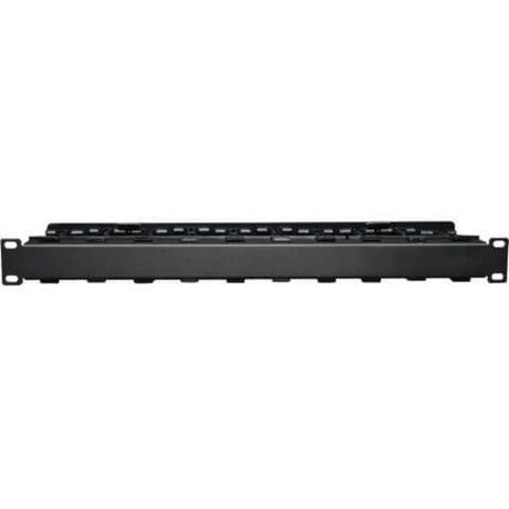 Eaton Tripp Lite Series SmartRack 1U High Capacity Horizontal Cable Manager - Finger duct with dual-hinge cover — SRCABLEDUCT1UHD