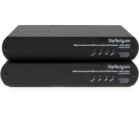 StarTech.com USB HDMI over Cat 5e / Cat 6 KVM Console Extender w/ 1080p Uncompressed Video - 330ft (100m) — SV565UTPHDU