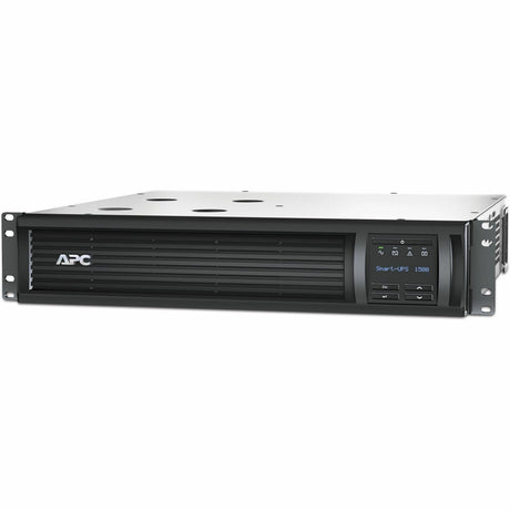 APC Smart-UPS, Line Interactive, 1500VA, Rackmount 2U, 120V, 6x NEMA 5-15R outlets, SmartSlot, AVR, LCD, W/L5-15P — SMT1500R2X122