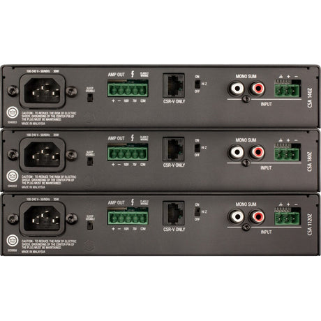 JBL Commercial CSA 180Z Amplifier - 80 W RMS - 1 Channel — NCSA180Z-U-US