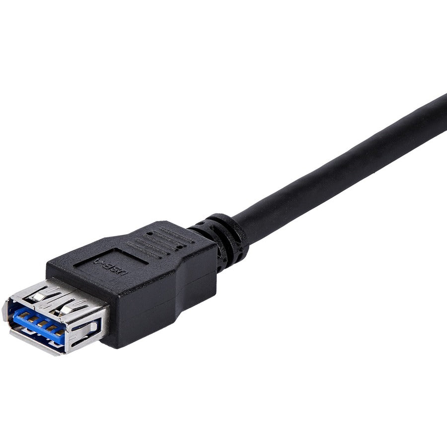 StarTech.com 1m Black SuperSpeed USB 3.0 (5Gbps) Extension Cable A to A - M/F — USB3SEXT1MBK