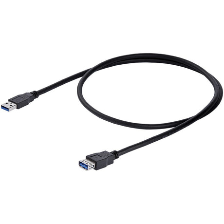 StarTech.com 1m Black SuperSpeed USB 3.0 (5Gbps) Extension Cable A to A - M/F — USB3SEXT1MBK
