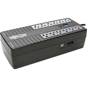 Eaton Tripp Lite Series 850VA 425W Standby UPS - 12 NEMA 5-15R Outlets, 120V, 50/60 Hz, USB, LCD, ENERGY STAR, Desktop/Wall — ECO850LCD