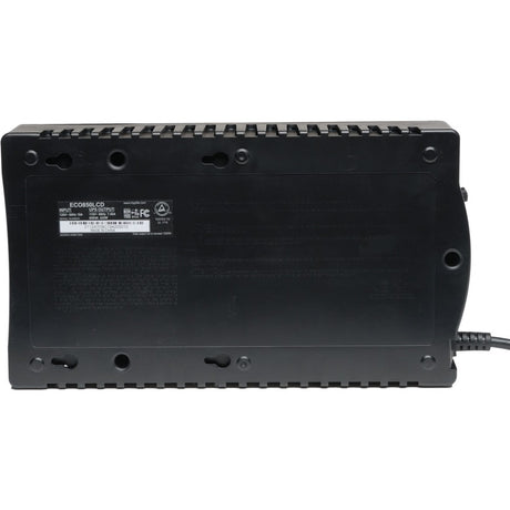 Eaton Tripp Lite Series 850VA 425W Standby UPS - 12 NEMA 5-15R Outlets, 120V, 50/60 Hz, USB, LCD, ENERGY STAR, Desktop/Wall — ECO850LCD