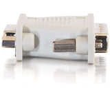 C2G DB15M to VGA HD15F Adapter - 1 x HD-15 Female - 1 x DB-15 Male - Beige — 02902