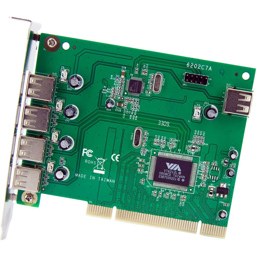 StarTech.com 7 Port PCI USB Card Adapter — PCIUSB7