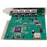 StarTech.com 7 Port PCI USB Card Adapter — PCIUSB7