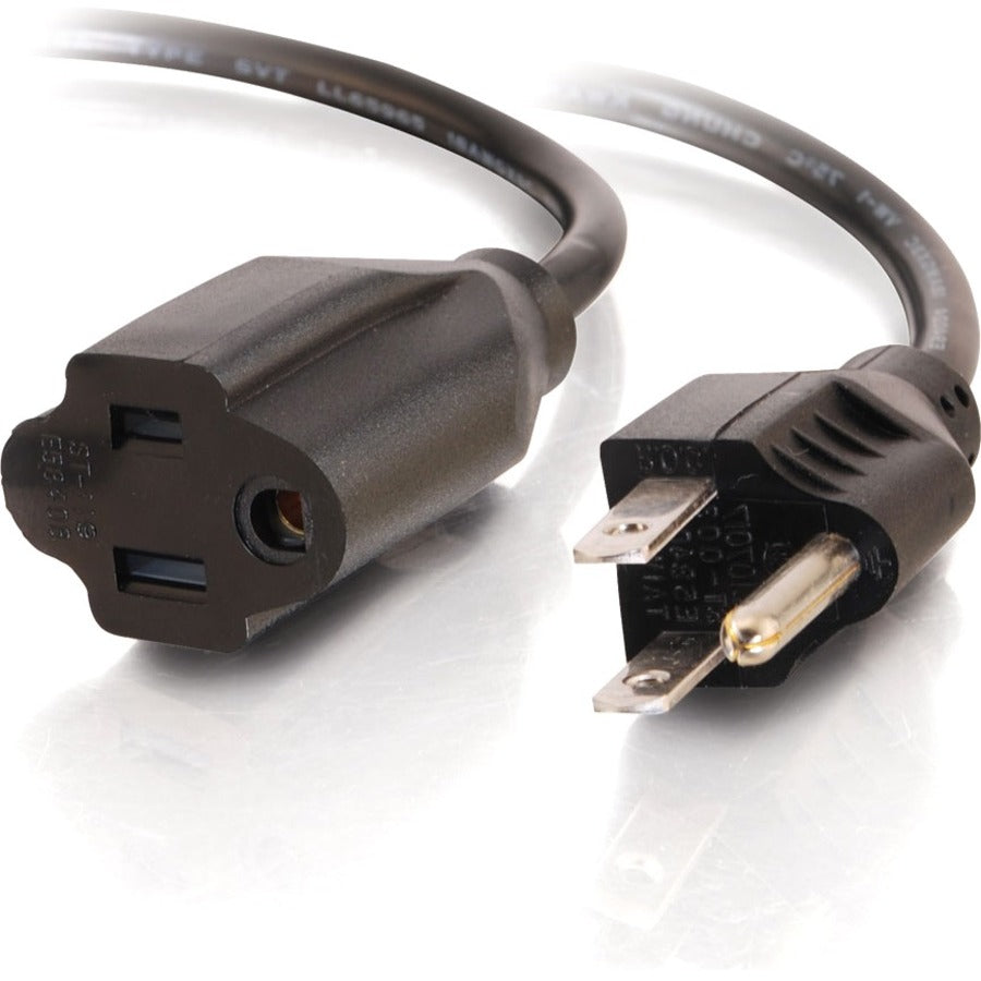 C2G 25ft Power Extension Cord - Outlet Saver - 18 AWG — 53410