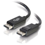 C2G 35ft 8K DisplayPort Cable with Latches - M/M — 54405