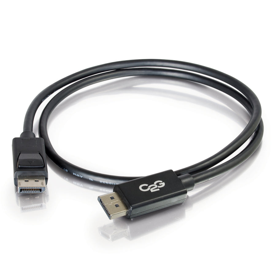 C2G 35ft 8K DisplayPort Cable with Latches - M/M — 54405