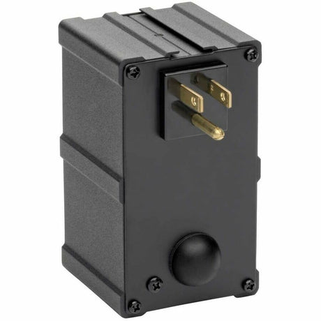 Eaton Tripp Lite Series Isobar 2-Outlet Surge Protector, Direct Plug-In, 1410 Joules, Diagnostic LEDs, Black Metal Housing — ULTRABLOK
