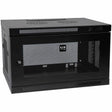 Eaton Tripp Lite Series SmartRack 6U Low-Profile Switch-Depth Wall-Mount Mini Rack Enclosure — SRW6U