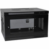 Eaton Tripp Lite Series SmartRack 6U Low-Profile Switch-Depth Wall-Mount Mini Rack Enclosure — SRW6U