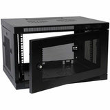 Eaton Tripp Lite Series SmartRack 6U Low-Profile Switch-Depth Wall-Mount Mini Rack Enclosure — SRW6U