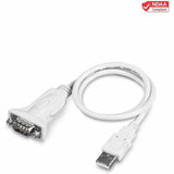 TRENDnet USB to Serial 9-Pin Converter Cable, TU-S9, USB to RS232 Serial Adapter, Supports Windows & Mac, USB 1.1, USB 2.0, USB 3.0, 64cm (25 in.) Cable Length, Plug & Play, White — TU-S9