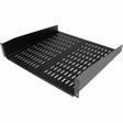StarTech.com 2U 16in Universal Vented Rack Mount Cantilever Shelf - Fixed Server Rack Cabinet Shelf - 50lbs / 23kg — CABSHELFV