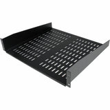 StarTech.com 2U 16in Universal Vented Rack Mount Cantilever Shelf - Fixed Server Rack Cabinet Shelf - 50lbs / 23kg — CABSHELFV