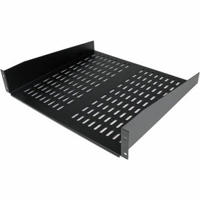 StarTech.com 2U 16in Universal Vented Rack Mount Cantilever Shelf - Fixed Server Rack Cabinet Shelf - 50lbs / 23kg — CABSHELFV