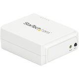 StarTech.com 1 Port USB Wireless N Network Print Server with 10/100 Mbps Ethernet Port - 802.11 b/g/n — PM1115UW