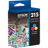 Epson 215 Original Inkjet Ink Cartridge - Tri-color - 1 Each — T215530-S